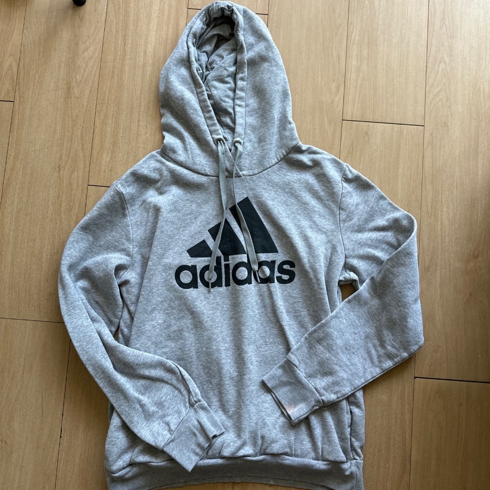Women's Grey Size Large Adidas Hoodie *See Description*